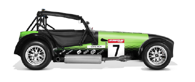 Caterham 420 Race Package side profile